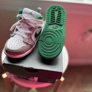 Green and Grey Jordan’s